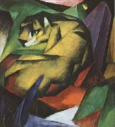 Franz Marc, The Tiger (mk34)